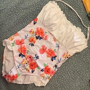 NWOT Floral Swimsuit
